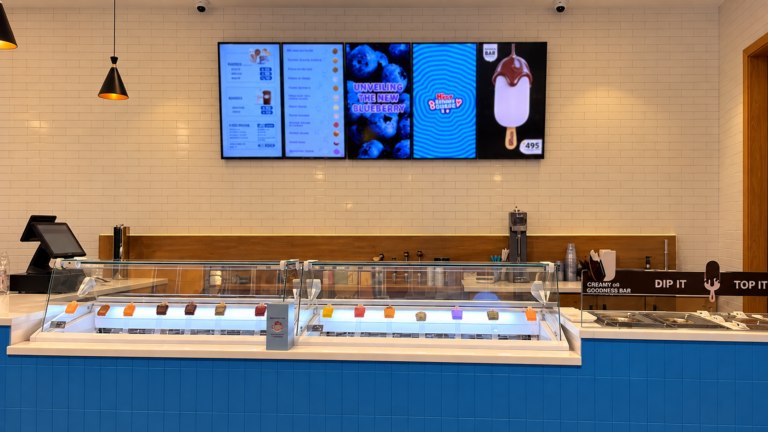 Food at Hico Ice Cream