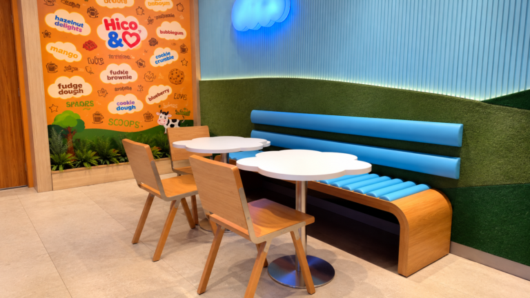 Interior at Hico Ice Cream